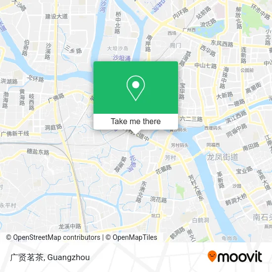 广贤茗茶 map