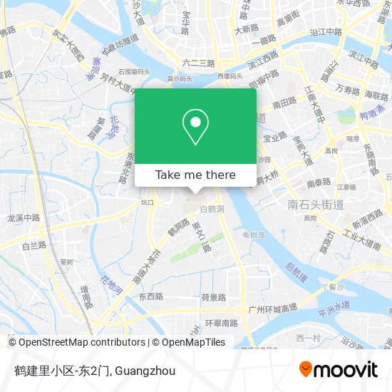 鹤建里小区-东2门 map