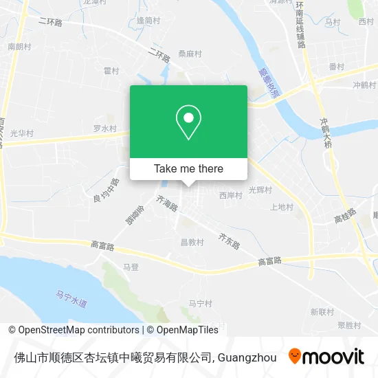佛山市顺德区杏坛镇中曦贸易有限公司 map