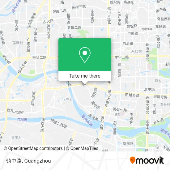 镇中路 map