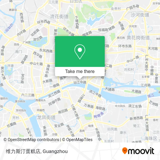 维力斯汀蛋糕店 map