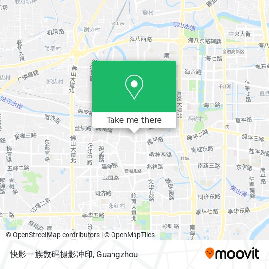 快影一族数码摄影冲印 map
