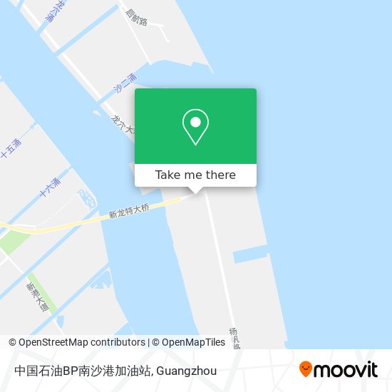 中国石油BP南沙港加油站 map