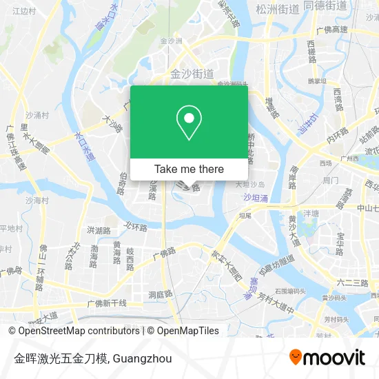 金晖激光五金刀模 map