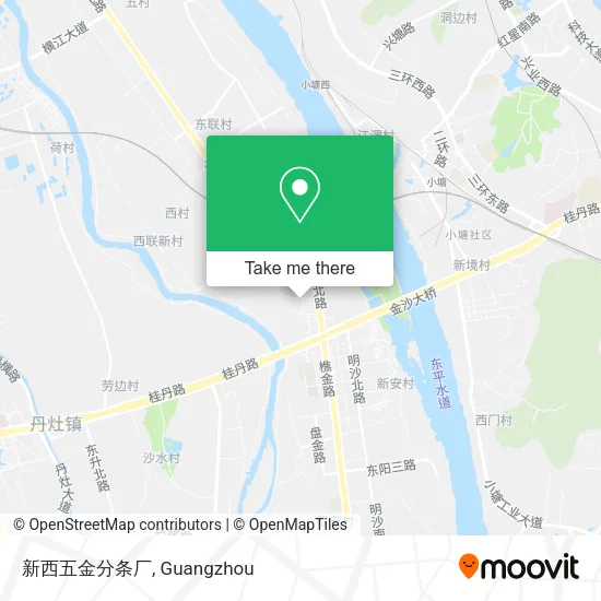 新西五金分条厂 map