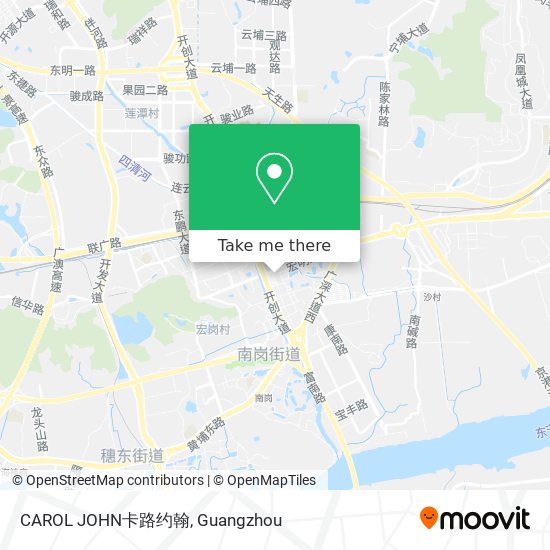 CAROL JOHN卡路约翰 map