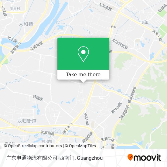 广东申通物流有限公司-西南门 map
