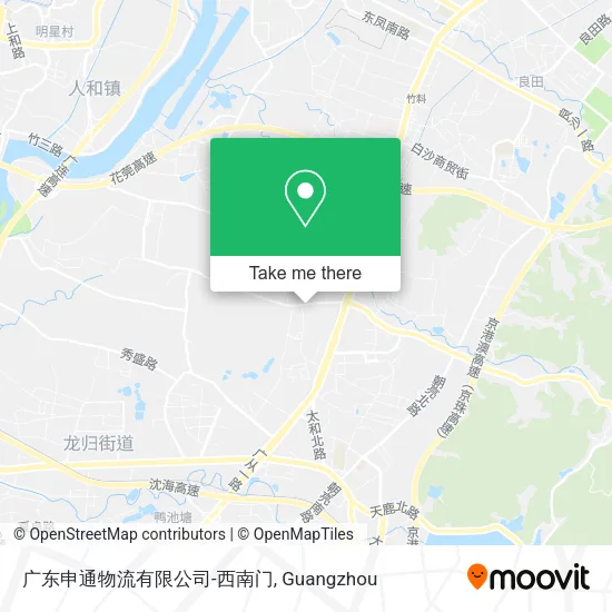广东申通物流有限公司-西南门 map