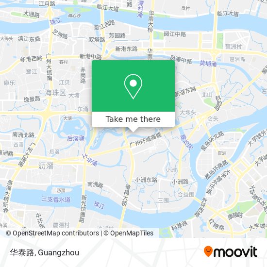华泰路 map