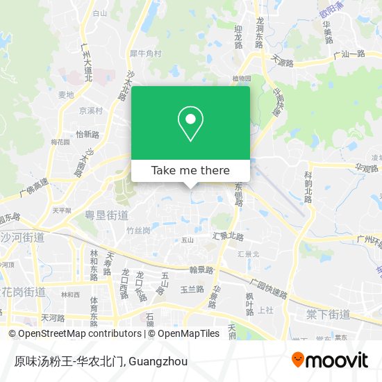 原味汤粉王-华农北门 map