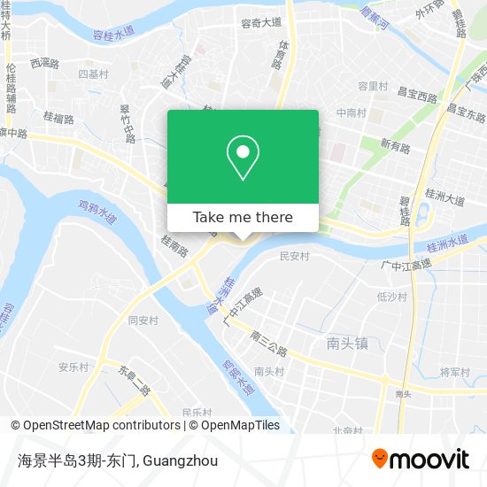 海景半岛3期-东门 map