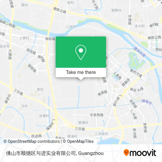 佛山市顺德区与进实业有限公司 map