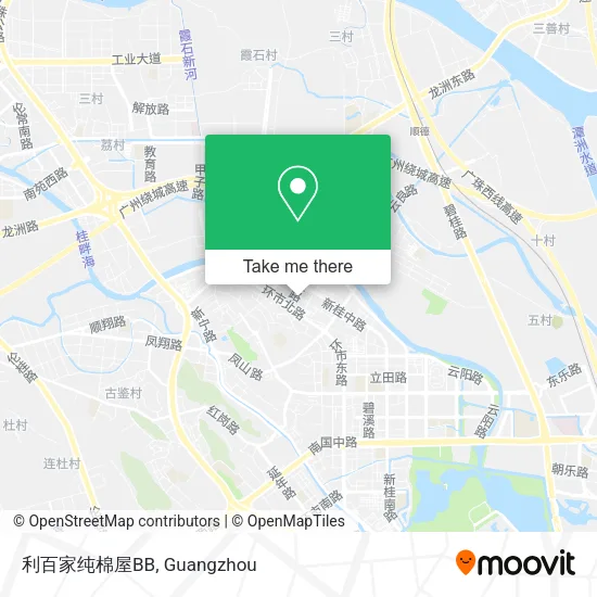 利百家纯棉屋BB map
