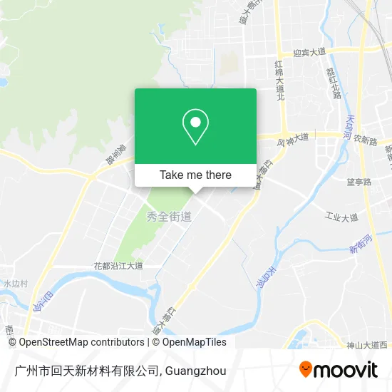 广州市回天新材料有限公司 map