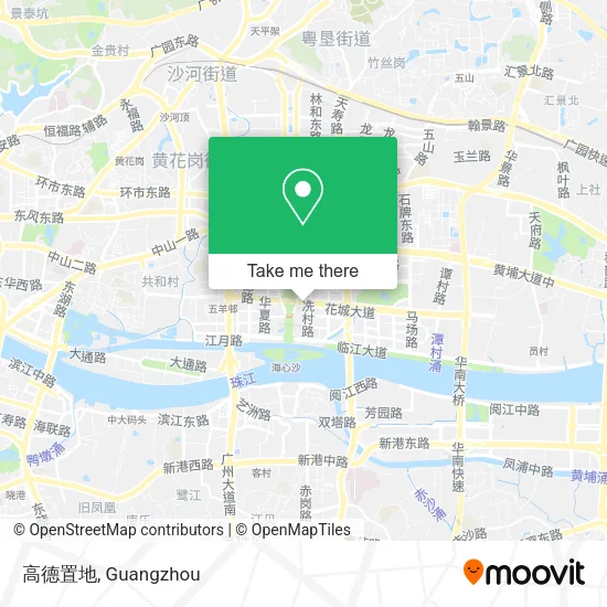 高德置地 map