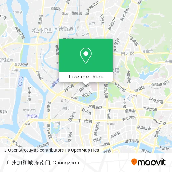 广州加和城-东南门 map