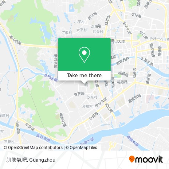 肌肤氧吧 map