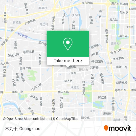 木九十 map