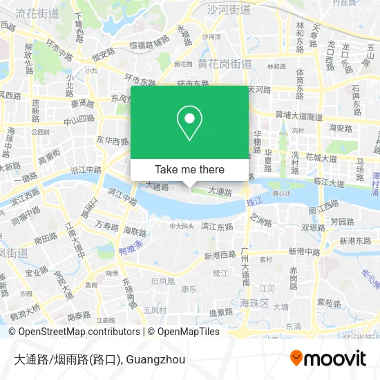 大通路/烟雨路(路口) map