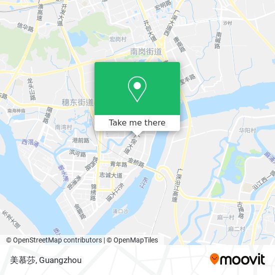 美慕莎 map