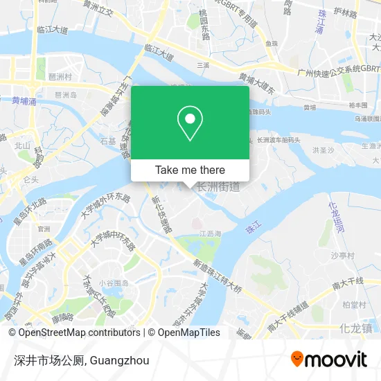 深井市场公厕 map