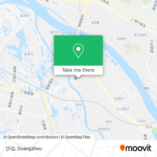 沙边 map