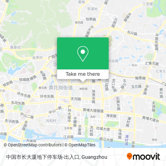 中国市长大厦地下停车场-出入口 map