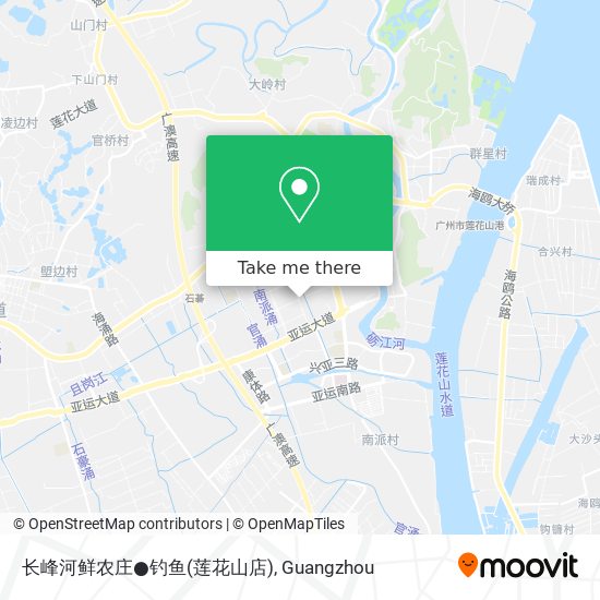 长峰河鲜农庄●钓鱼(莲花山店) map
