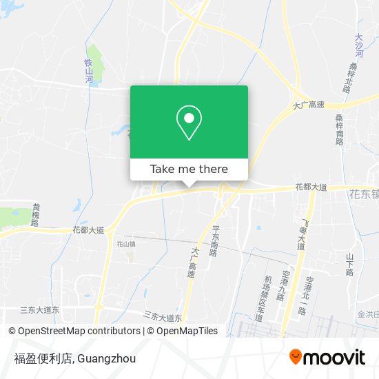 福盈便利店 map