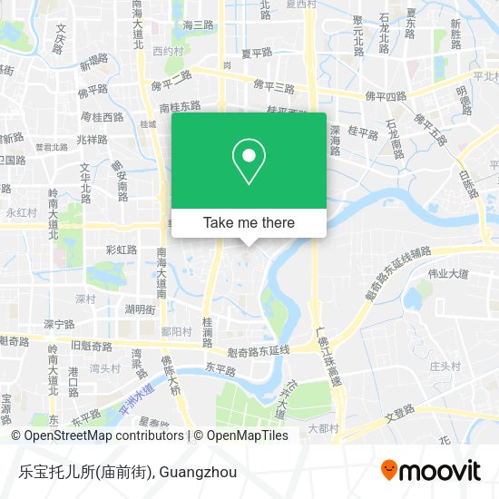 乐宝托儿所(庙前街) map