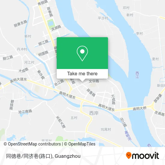 同德巷/同济巷(路口) map