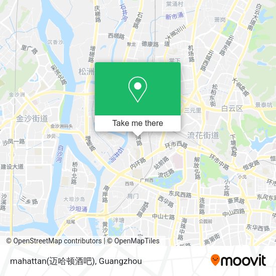 mahattan(迈哈顿酒吧) map
