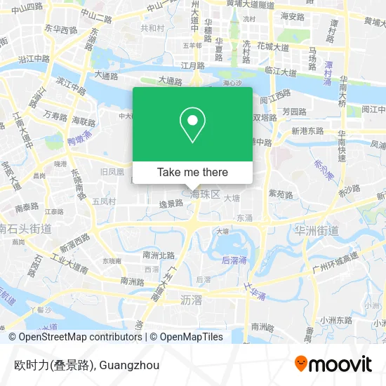 欧时力(叠景路) map