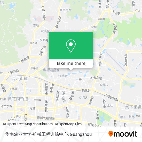 华南农业大学-机械工程训练中心 map