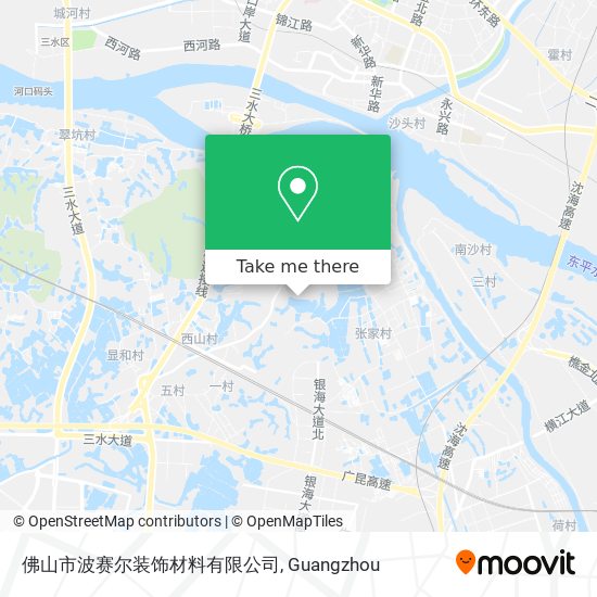 佛山市波赛尔装饰材料有限公司 map