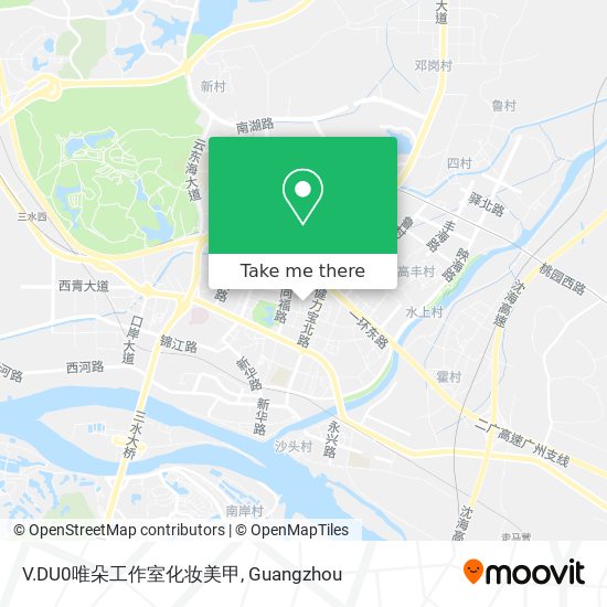 V.DU0唯朵工作室化妆美甲 map