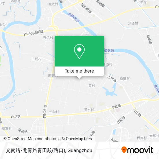 光南路/龙青路青田段(路口) map
