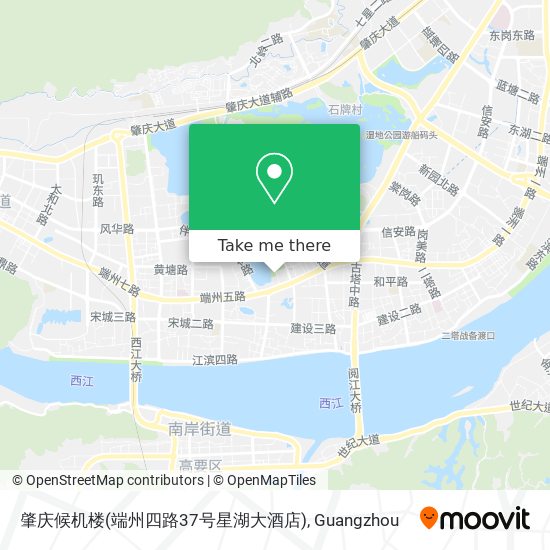 肇庆候机楼(端州四路37号星湖大酒店) map