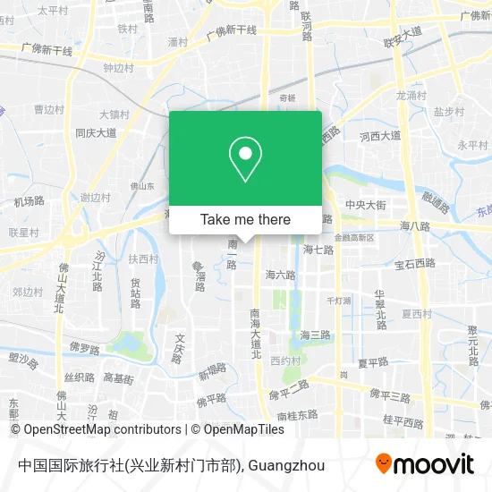 中国国际旅行社(兴业新村门市部) map