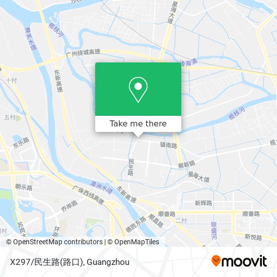 X297/民生路(路口) map