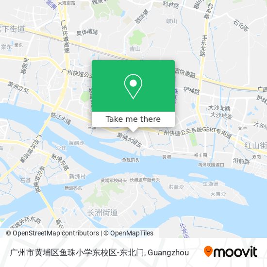 广州市黄埔区鱼珠小学东校区-东北门 map
