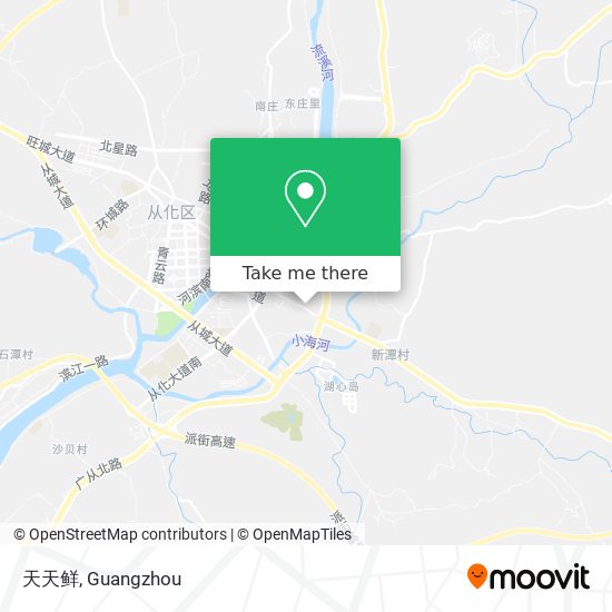 天天鲜 map