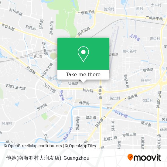 他她(南海罗村大润发店) map