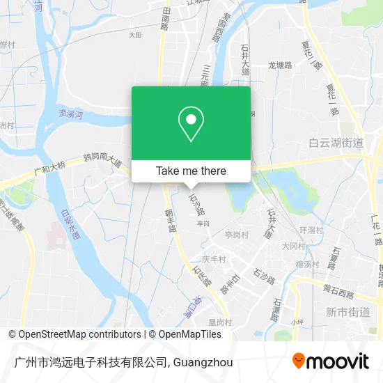 广州市鸿远电子科技有限公司 map