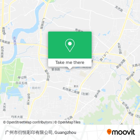 广州市衍恒彩印有限公司 map