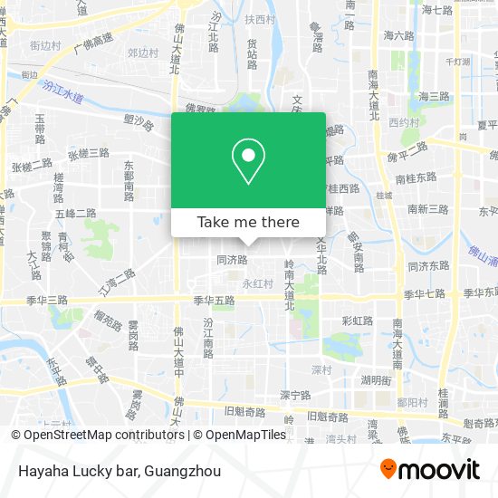 Hayaha Lucky bar map
