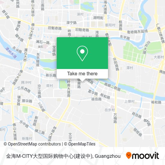 金海M-CITY大型国际购物中心(建设中) map