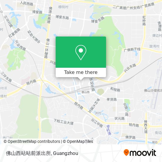 佛山西站站前派出所 map