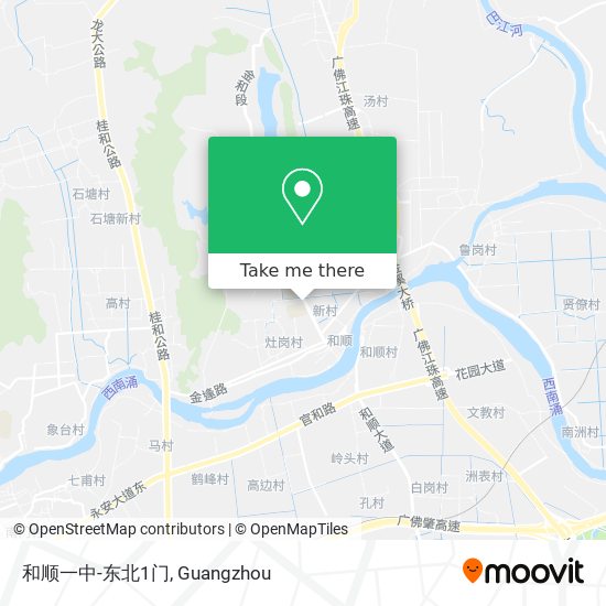 和顺一中-东北1门 map