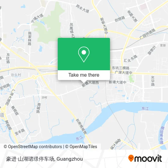 豪进·山湖珺璟停车场 map